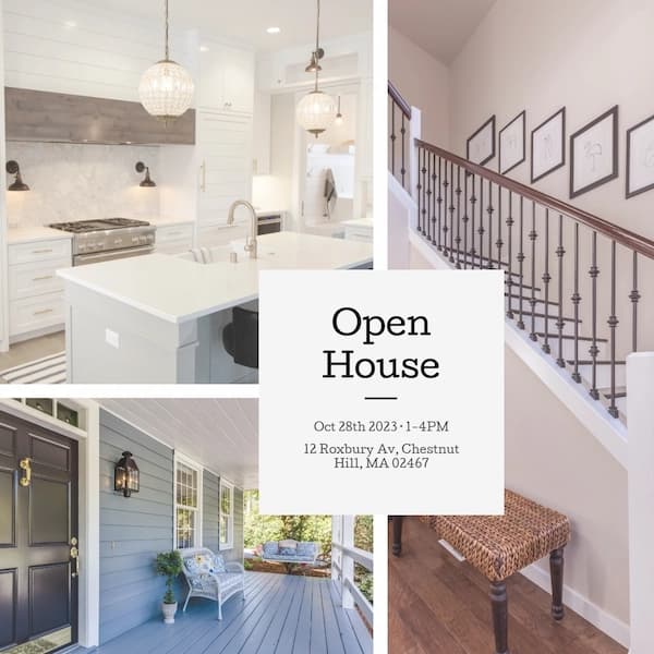 Professional Instagram post template for real estate